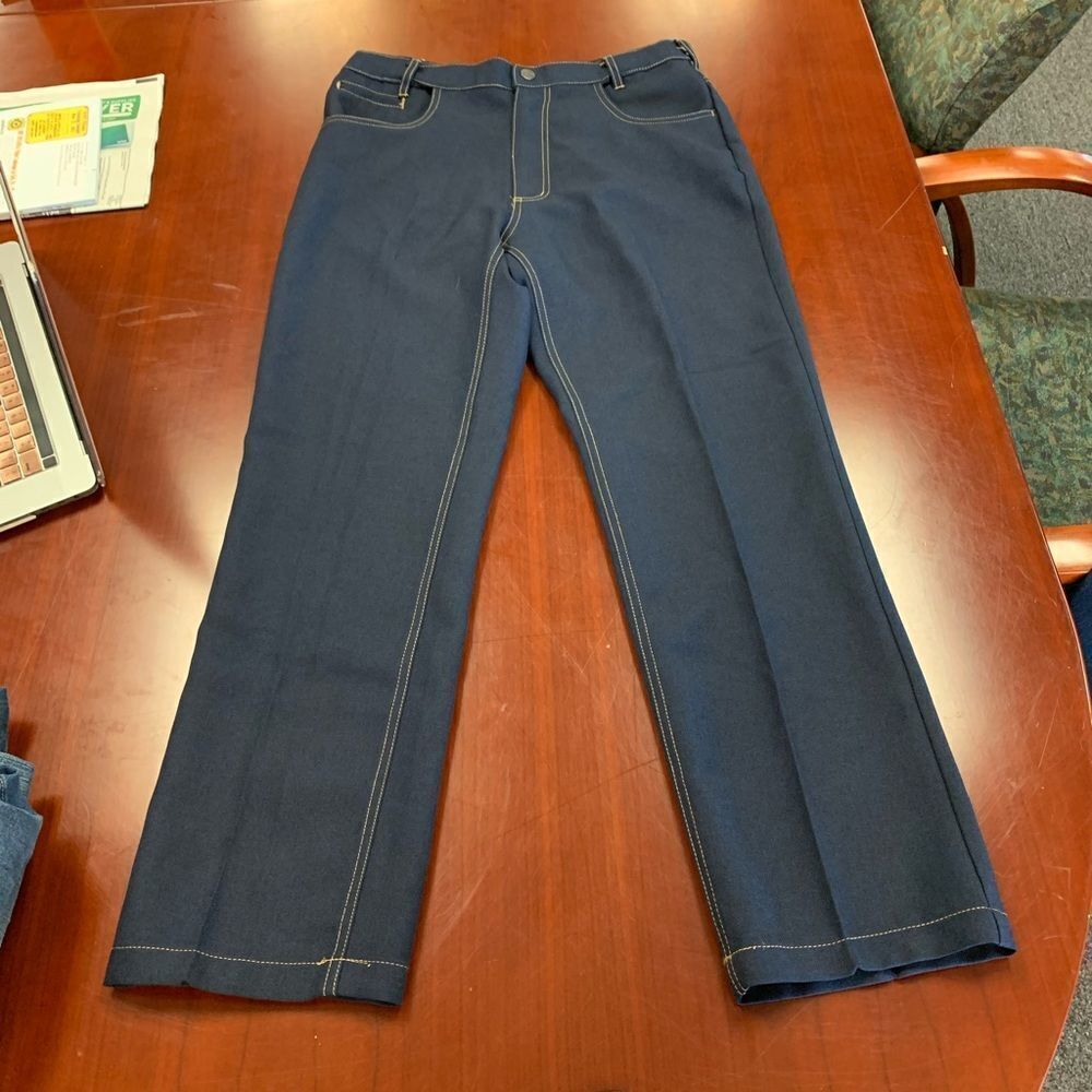 Habands Vintage Polyester Jeans sz 32